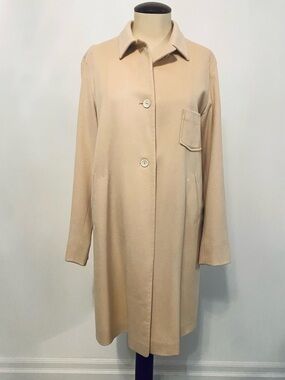 <SOLD before live show> Jil Sander Vintage Cashmere Coat, Light Weight And Soft